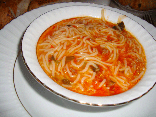 Salçalı Şehriye Çorbası Tarifi ve Malzemeleri